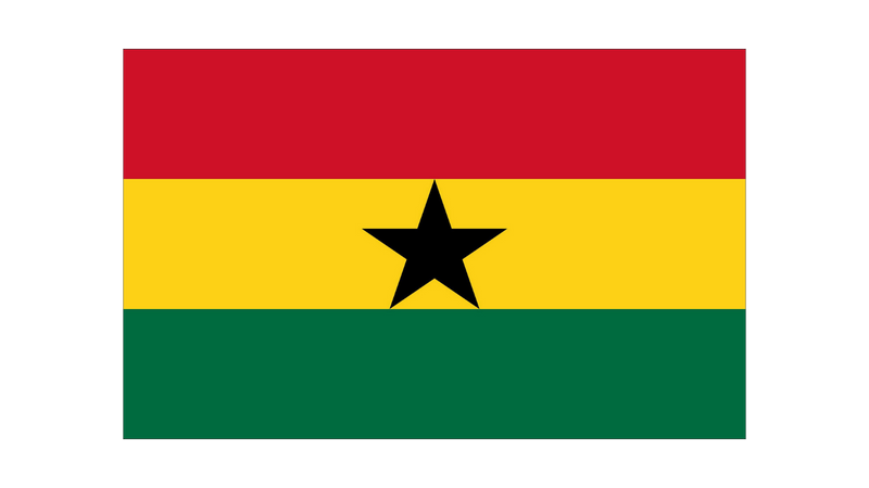 Drapeau Ghana - Maison des Drapeaux