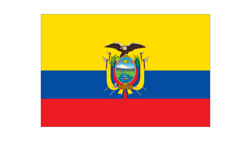 Drapeau Équateur - Maison des Drapeaux